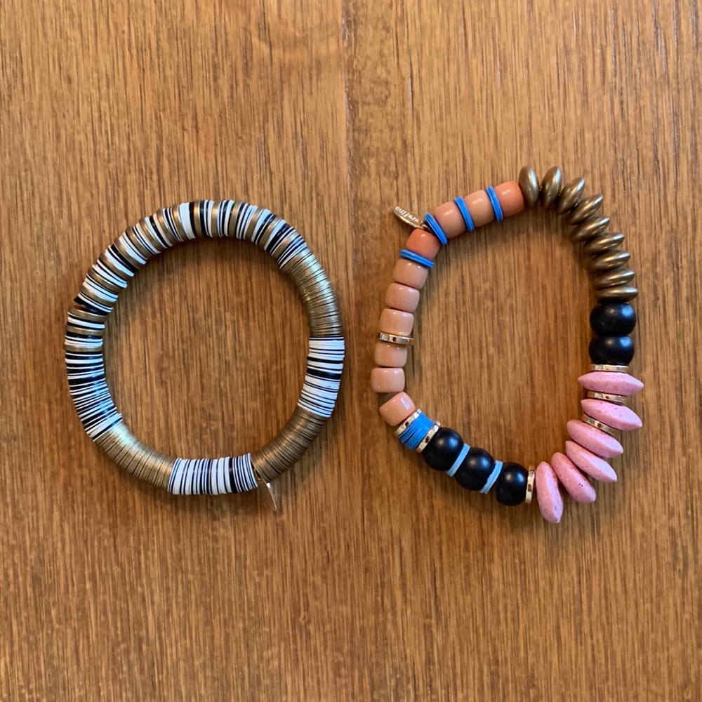Elastic Anthropologie Bracelets